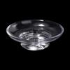 Round Glass Transparent Glass Soap Box Keep Soap Bars Dry Soap Holder  Household