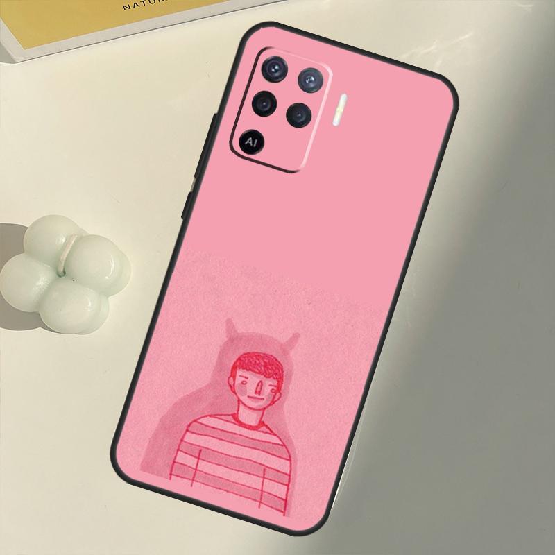 Чехол Devil Bad Boy с аниме для OPPO A53 A53S 2020 A5 A9 A31 A52 A72 A94 A74 A54 A83 A91 A93 A16 A15, задний чехол