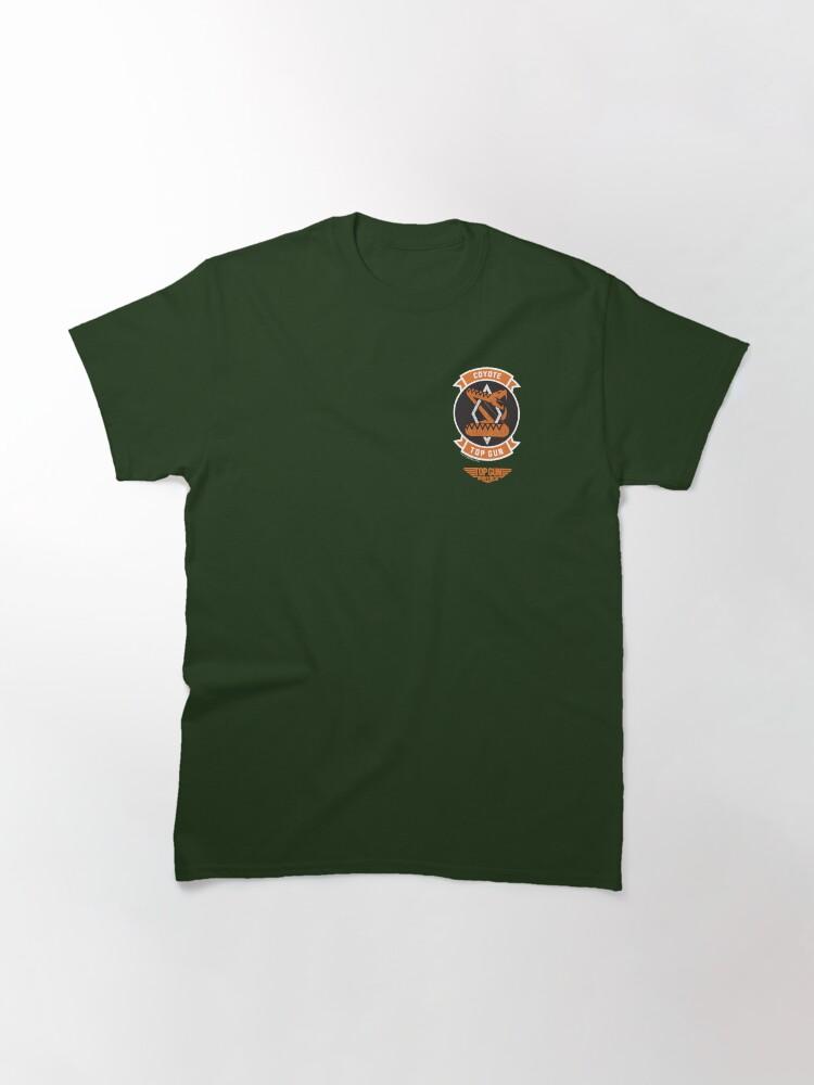 Top Gun Top Gun: Maverick Coyote Rattlesnake Pocket Logo Classic T-Shirt
