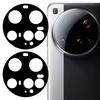 2Pcs For Xiaomi 15 Ultra Camera Lens Protector Silk Printing Tempered Glass Rear Lens Film