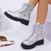 Fall/Winter 2025 New Sequin Girls Versatile Short Women's Boots Martin Boots Women