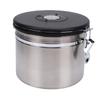 Coffee Canister 2.5L Airtight Stainless Steel Kitchen Food Storage Container with Lid Date Tracker Scoop for Grounds