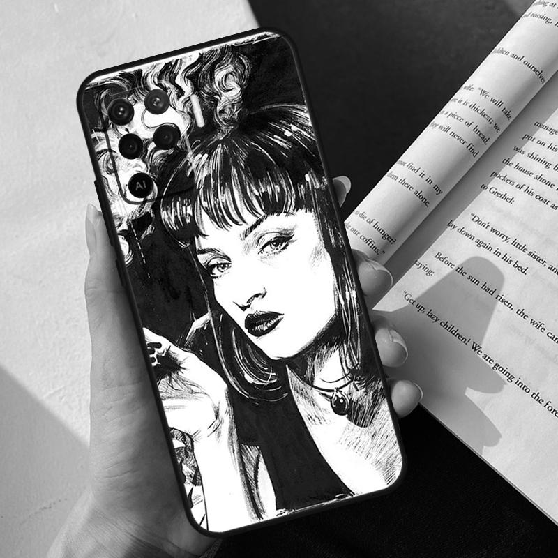 Pulp Fiction Case For Oppo A74 A57 A17 A77 A18 A38 A58 A78 A98 A54 A94 A80 A60 A40 A96 A76 A16 A15 A5 Pro