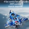 Remote Control Airplane Toy Lights 360 Flip Mini EVA Degrees Stunt with LED Foam Fighter Jet