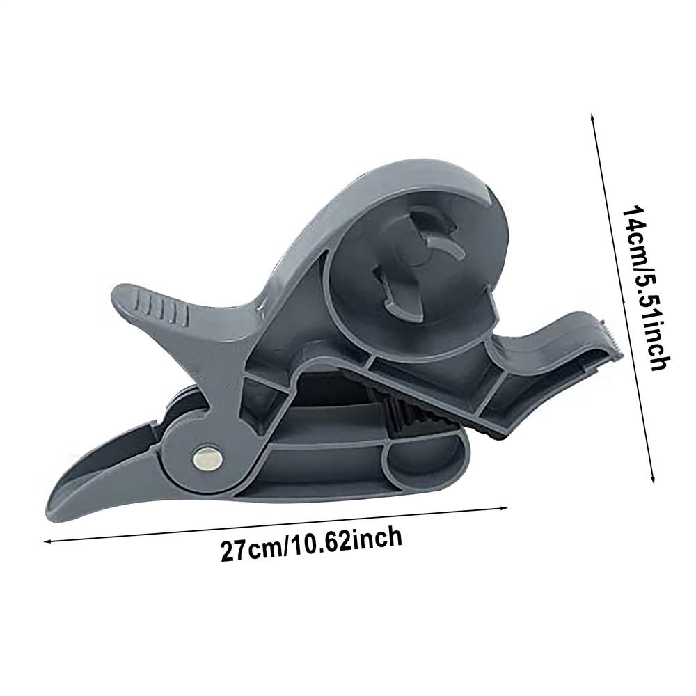 1 пара диспенсеров для упаковочной ленты, держатель для бумаги, металлический утолщенный заклейщик коробок, подходит для экспресс-упаковки и логистической картонной коробки