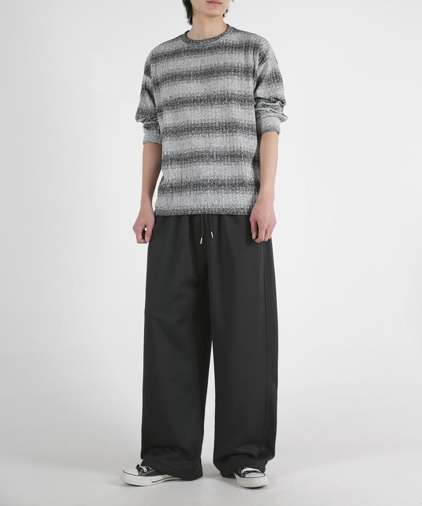 UMM Short/Long Selection Wide Elastic Waist Pants With Hem Drawstring 3 Colors