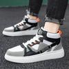 2025 Autumn and Winter New Casual Board Shoes, Velvet Warm Men's High-top Board Shoes, Student Trend Cotton Shoes for Men
