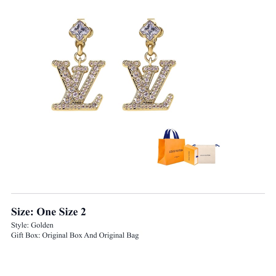 Louis Vuitton Серьги Женские M04112