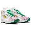 Reebok Мужские кроссовки Hasbro x Question Mid Candy Land White Pixie-Pink Goal-Green GZ8826