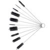 10Pcs Nylon Straw Brush Set For Baby Bottle Test Tube Cleaning