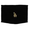 Флисовый шарф-снуд с вышитым логотипом с обеих сторон, изображающим команду Dodgers, размер Детский, 67902505, унисекс, логотип, 67902505B, черный.