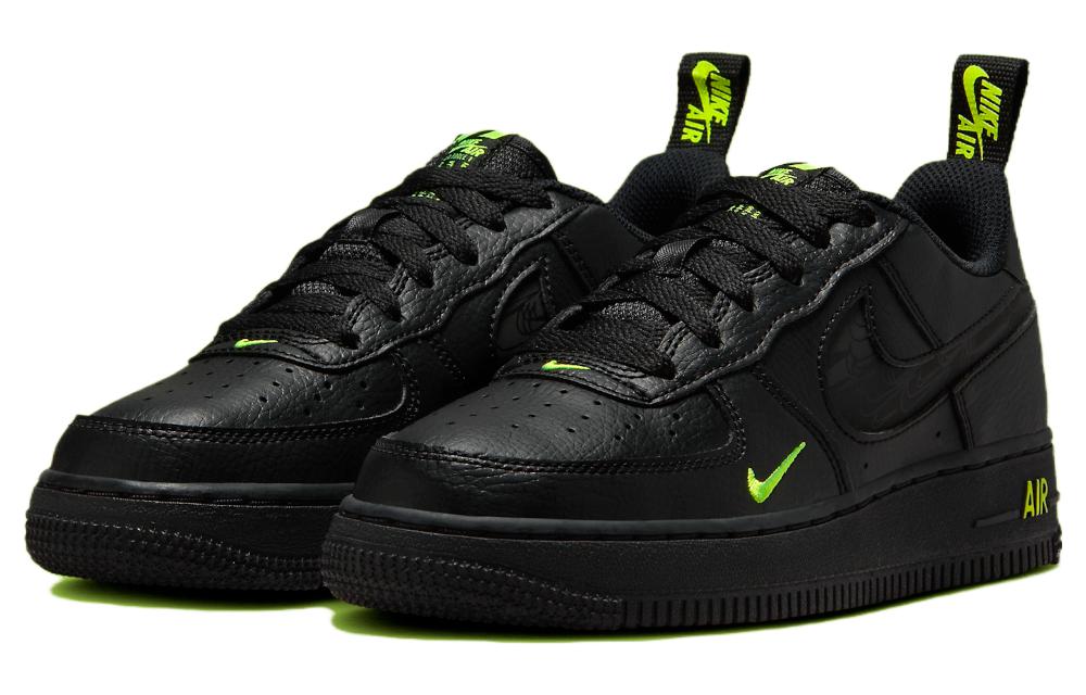 Nike Air Force 1 Low Черный Неоновый GS FV7020-001