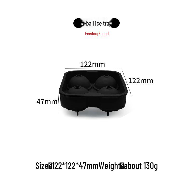 Premium Honeycomb Silicone Ice Cube Tray with Storage Box