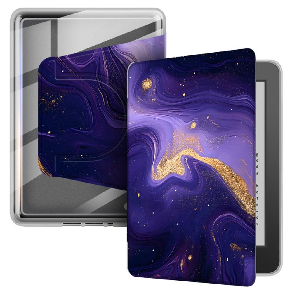 Чехол для электронной книги с функцией автоматического включения/выключения, регулируемая акриловая подставка-обложка, различные узоры для Kindle Paperwhite 5 (11-е поколение 2025) 6,8 дюйма