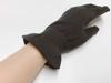 Шелковые перчатки из магазина шелковых ниток в Киото из 2 черных нисидзин, (установить пары)