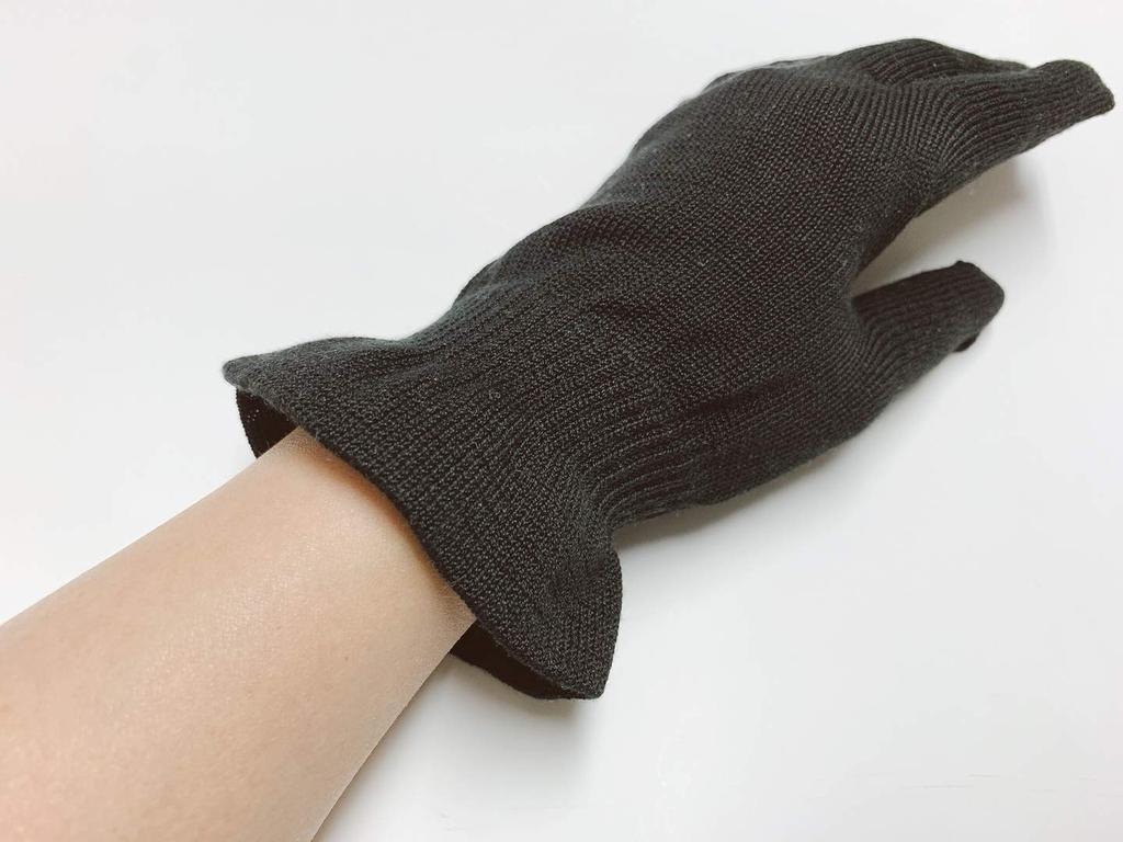 Шелковые перчатки из магазина шелковых ниток в Киото из 2 черных нисидзин, (установить пары)