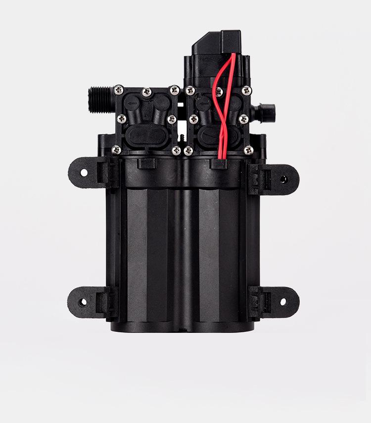 Электрический самовсасывающий водяной насос 12 В для автомойки и распылителя-дрона