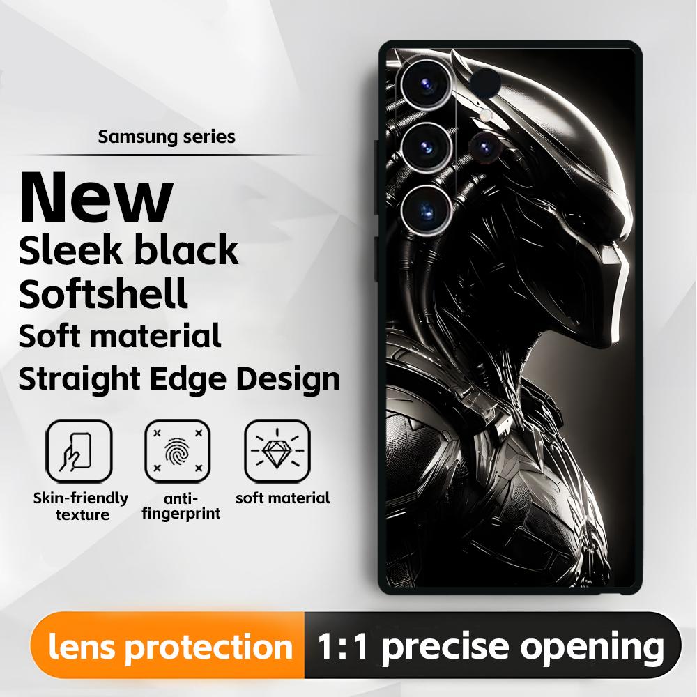 Predator Badlands Phone Case For Samsung Galaxy S25 S24 S23 S22 S21 S20 Plus Ultra Note20 Soft Black