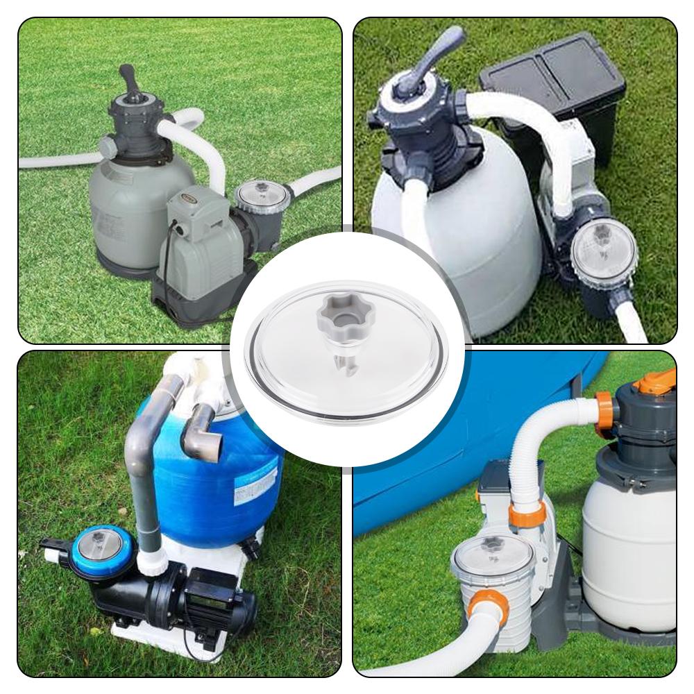 Equipped With Valves And O-Rings Drain Valve Cover Sand Tank Filter Pool Pump Cover For Intex SF151110 ECO15110 SF80110-1