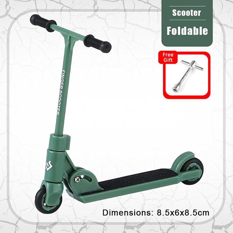 Детский Креативный Пальчиковый Самокат Кикборд Пальчиковый BMX Складной Т-образный Пальчиковый Самокат С Тормозом Обучающие Игрушки