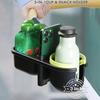 Stroller Cup Holder Convenient And Versatile Phone Mount Securely Holds Drinks And Phones On Various Vehicles