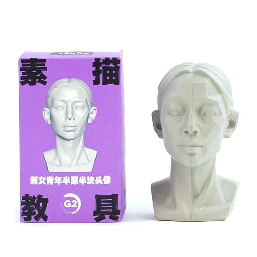 Натюрморт Орнамент Плоская Модель Головы Смола Эскиз Живопись Скульптура для Начинающих Художников