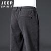 JEEP SPIRIT Men's Autumn/Winter Corduroy Business Casual Pants