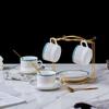 Изысканный европейский керамический набор кофейной чашки и блюдца