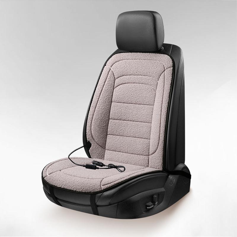 12 В чехол для автомобильного сиденья с подогревом, универсальный быстросохнущий чехол для подушки сиденья автомобиля, зимние теплые авто коврики с подогревом
