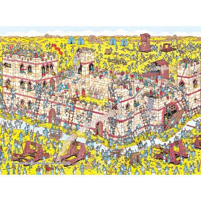 Пазл из 300 деталей - Найдите Wally Knights' Attack, популярную корейскую головоломку