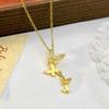 Necklace female versatile butterfly does not fade niche high-end light luxury collarbone chain Xiaohongshu explosive jewelry