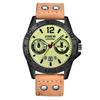 XINEW Brand Students Watches Men Boys Fashion Leather Band Date Gifts Watch Black Quartz Watch