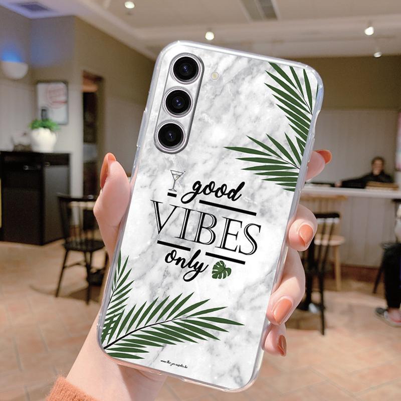 Для Samsung Galaxy S24 Чехол S24 Plus S 24 Ultra Чехол для телефона Мраморный Прозрачный Coque Мягкий ТПУ Fundas Для Samsung S25 FE S25+ Чехол