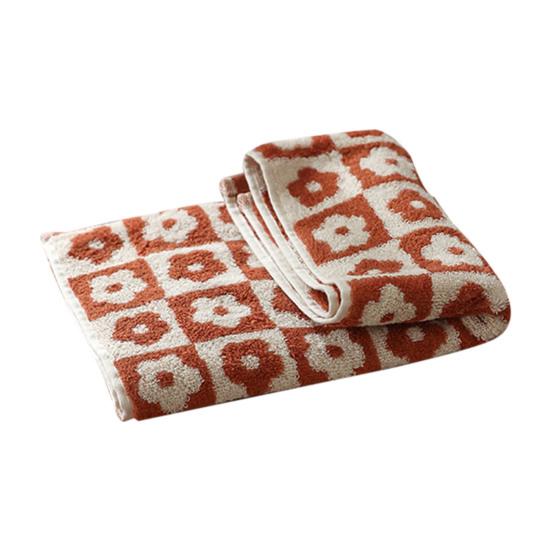 Полотенце для мытья, сильное водопоглощение, дизайн с цветочным принтом, чистый хлопок, для детей и взрослых, полотенце для чистки лица, рук, товары для дома