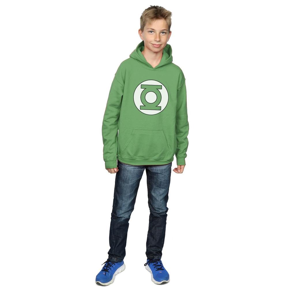 DC Comics Boys Green Lantern Logo Hoodie