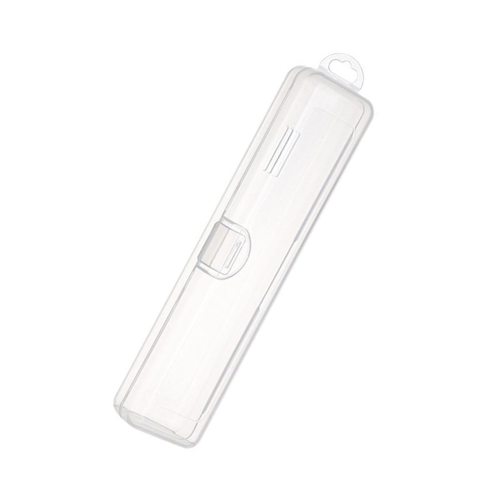 Многофункциональный дорожный держатель для зубной щетки, прозрачный пластиковый органайзер для косметики, портативный кейс для хранения для использования в ванной комнате