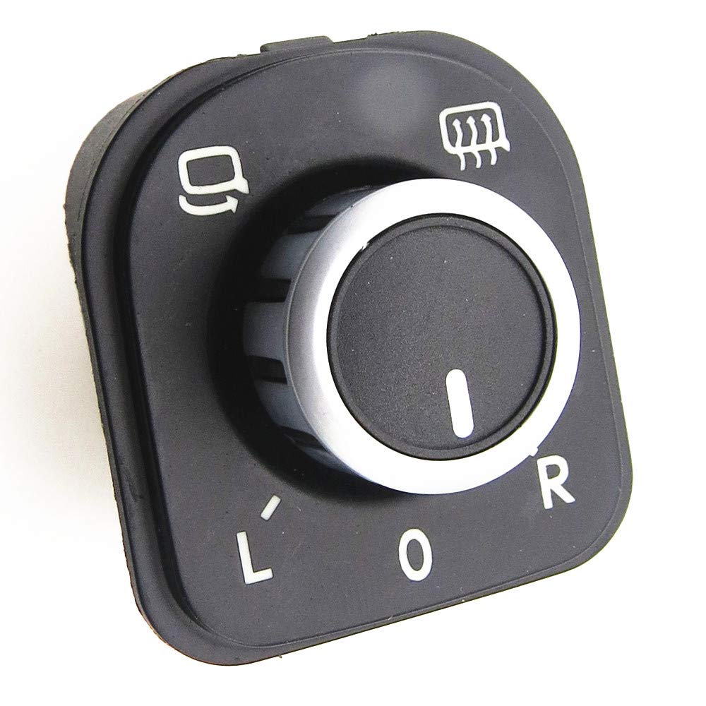 5ND959565A Exterior Rearview Mirror Control Switch Knob for VW Golf MK5 MK6 Passat B6 R32 5K0959565