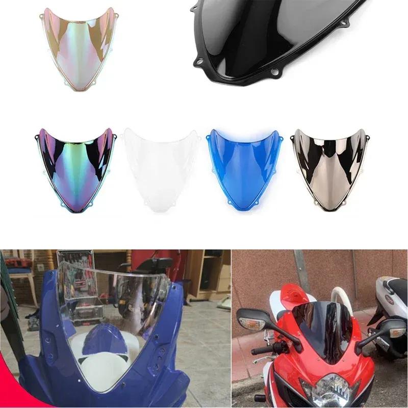 Motorcycle Wind Deflector For Suzuki K6 GSXR600 GSXR750 2006 2007 Double Bubble Windshield Protector Windscreen GSXR 600 750 R