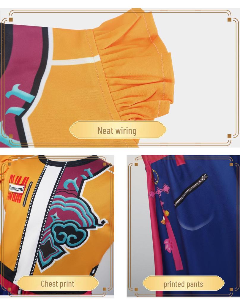 Kids K-POP Demon Hunter Girl Group Cosplay Costume - Rumi Shorts & Skirt Style