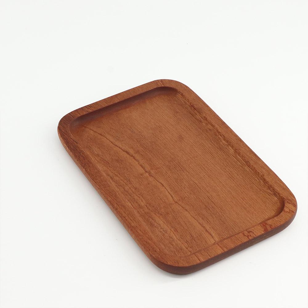 Color Dried Fruit Household Tableware Wooden Tray Food Dish Snack Plate Wooden Plate Serving Tray