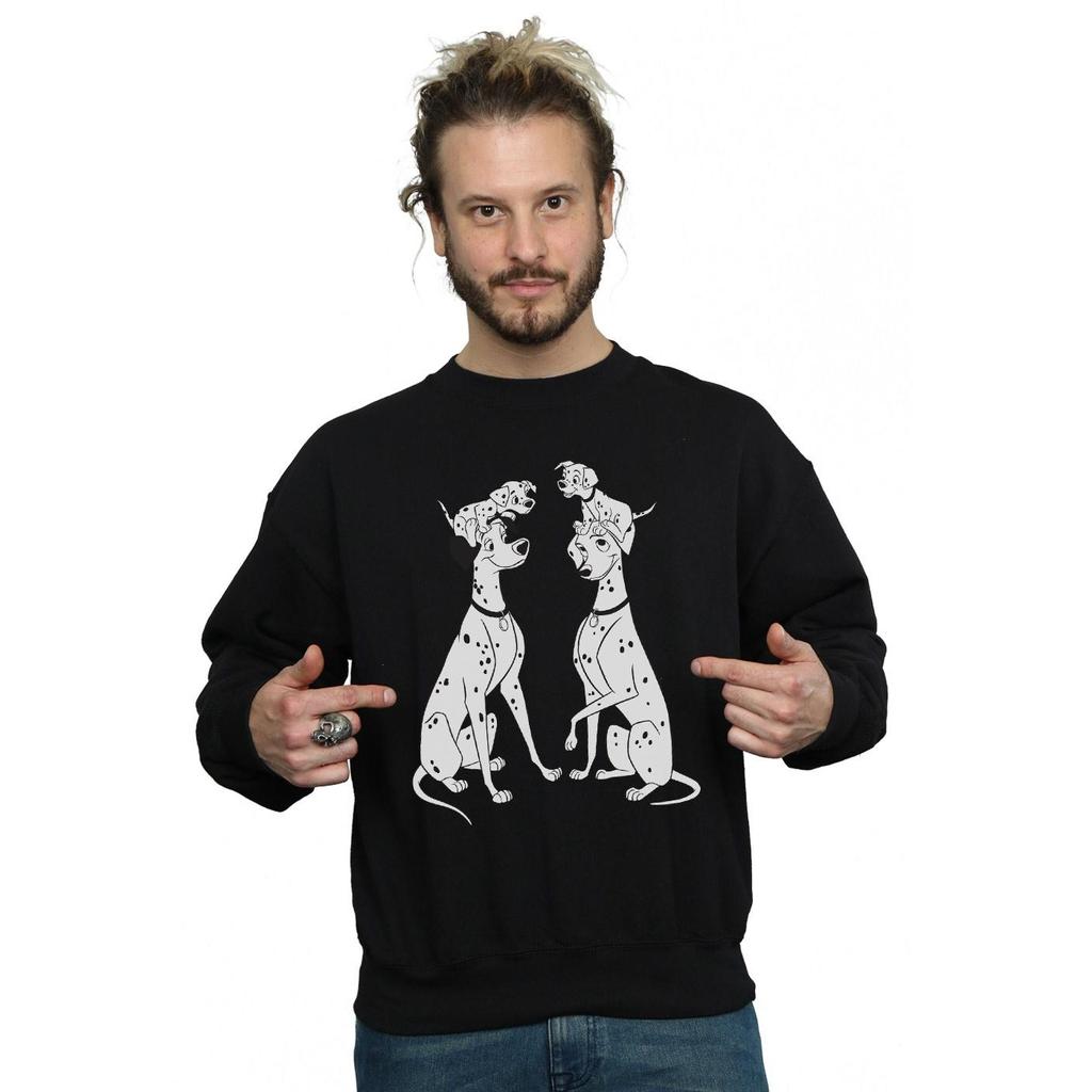 Disney Mens 101 Dalmatians Family Sweatshirt