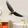 Bald Eagle Flying Bird Self-Adhesive Wall Stickers Window Bathroom Living Room Porch Decorative Removable Stickers Wall Decor