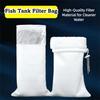 Reusable Fish Tank Filter Bag Washable Fish Tank Water Outlet Filter  for Fish Tank Bottom Filter