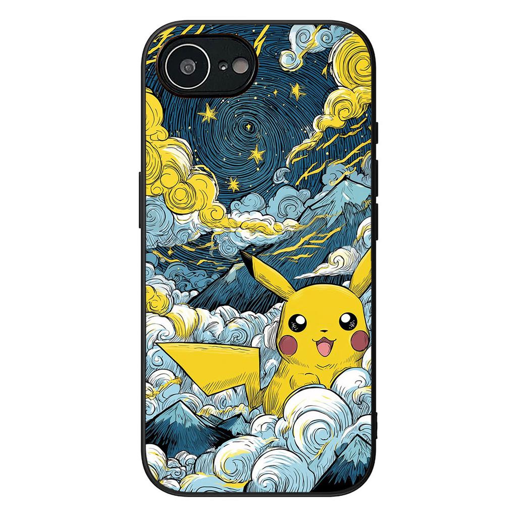 P-Pokemons Gengar P-Pikachus Psyducks for Motorola Moto Edge 50 30 Fusion 40 NEO Ultra Pro G22 G23 G20 G35 G84 G13 G53 Case