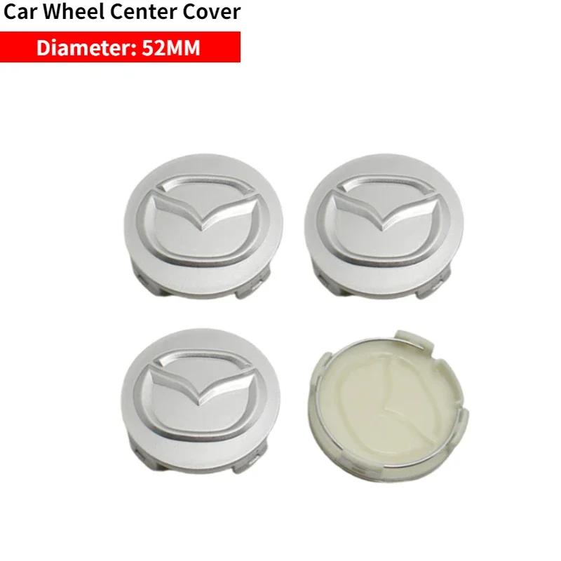 2025 Hot For Mazda Atenza MX3 CX3 CX5 2 3 6 323 626 RX8 RX7 Protege Axela Speed 6 52/56/60mm Auto Wheel Center Cover Hub Cover D