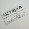 3D Хромированный ABS Логотип OCTAVIA Буквы Значок на Багажник Автомобиля Для Skoda VRS RS Octavia 1 2 3 4 MK2 MK3 MK4 A5 A7 Наклейка Аксессуары