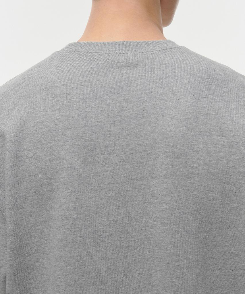 MUSINSA STANDARD Sweatshirt [Melange Gray]