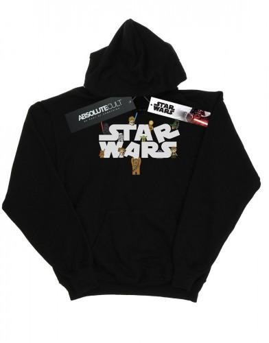 STAR WARS Мужская толстовка с детским логотипом