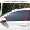 Practical Escape Tool Car Safety Hammer Multifunction ABS Window Glass Breaker Auto Emergency