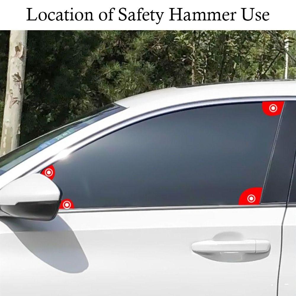 Practical Escape Tool Car Safety Hammer Multifunction ABS Window Glass Breaker Auto Emergency